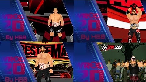 New Wr3d Mod WWE 2k20 Released with New loading screen new moves New arenas By HSB