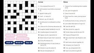 The Guardian Quick Cryptic Crossword No. 64 - 21/06/2025
