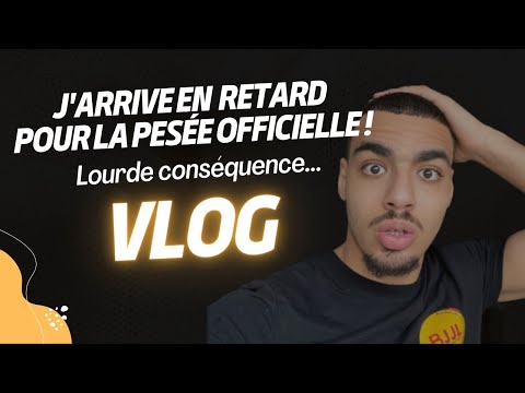 J'arrive en retard pour la pesée officielle, une erreur LOURDE de conséquence…