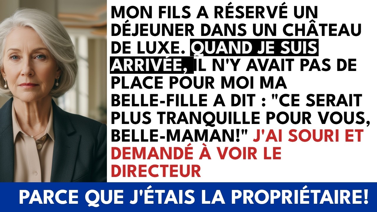 « La réservation est pour quatre personnes, madame. » Le maître d'hôtel avait prononcé ces mots avec cette gêne polie qu'on réserve aux mauvaises nouvelles, et j'ai senti quelque chose se briser...