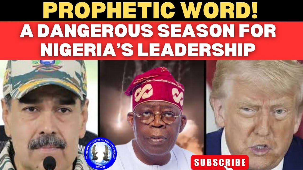  NIGERIA IS GROANING – A PROPHETIC WORD FOR OUR LEADERS