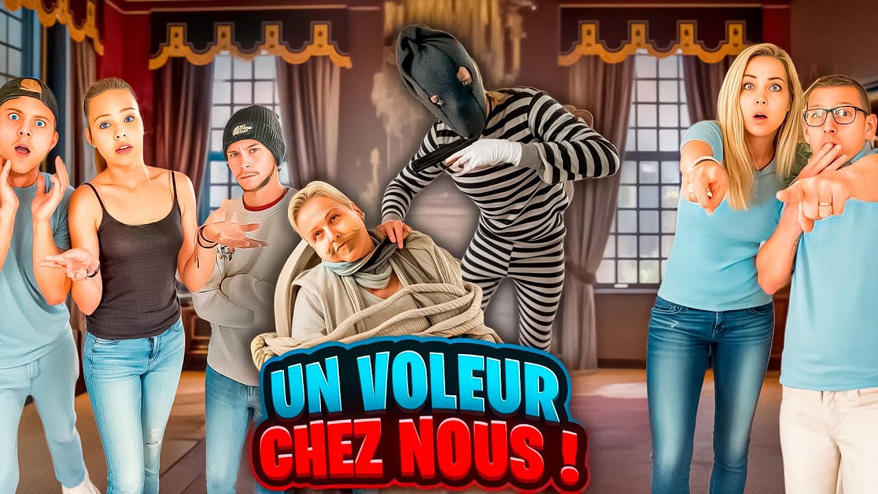 UN CAMBRIOLEUR RENTRE CHEZ NOUS ! L’ALARME SE DÉCLENCHE !