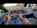 2023 BMW 7 Series I7 XDrive60 POV Test Drive W LAUNCH CONTROL 0 100 