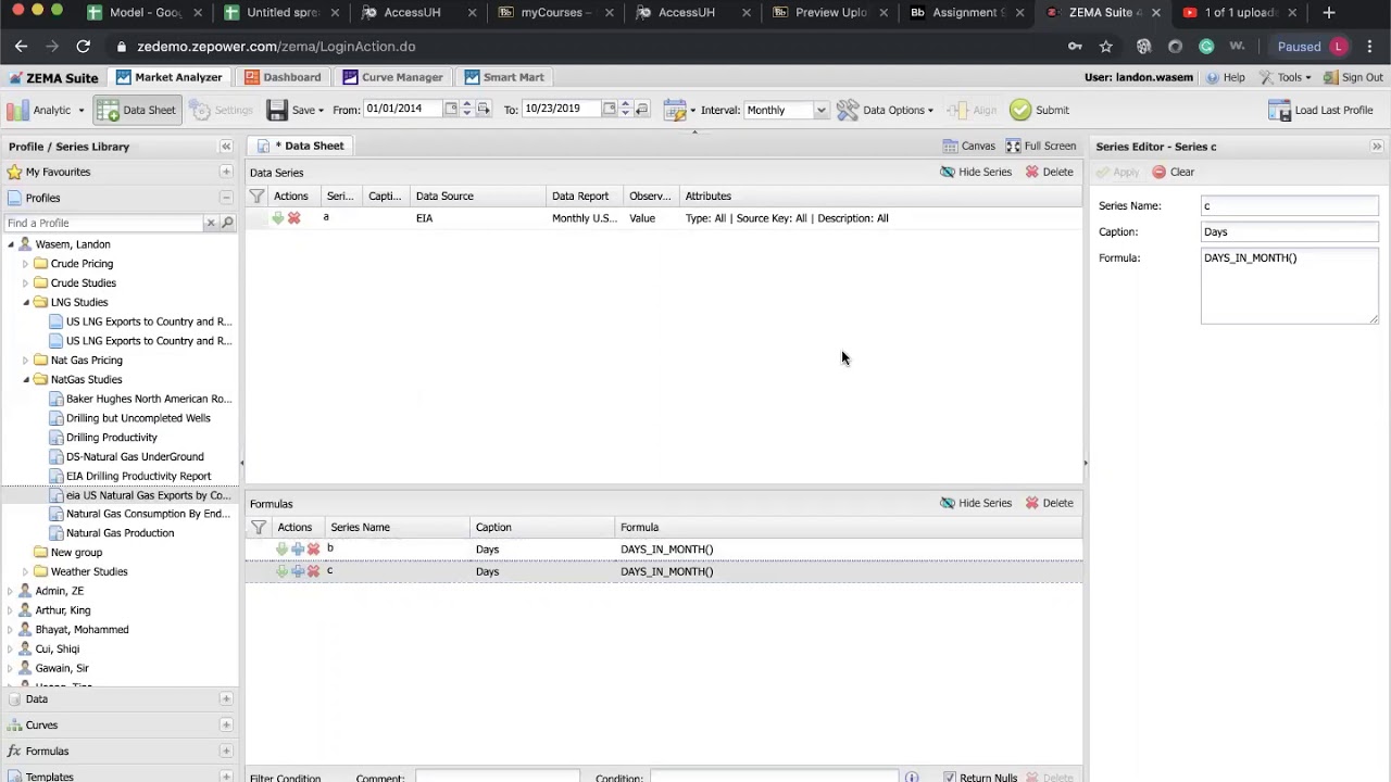 US Natural Gas Exports By Country Zema Data Sheet
