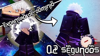 DESTRUINDO SERVERS COM A EXPANSÃO DE 0.2 SEGUNDOS DO GOJO NO JUJUTSU SHENANIGANS!