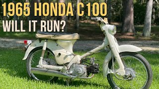Will It Run? Resurrecting a 1965 Honda C100 Cub After Years of Neglect #c100 #vintagemotorcycles