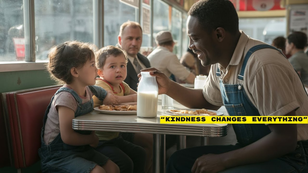 No one noticed two homeless kids until a Black man fed them — what followed was heartwarming.