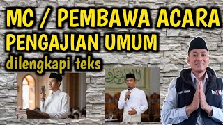 PEMBAWA ACARA /MC PENGAJIAN UMUM PEMBAWA ACARA /MC PENGAJIAN UMUM