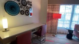 Hard Rock Hotel at Universal Orlando Resort Room Tour @TomBricker