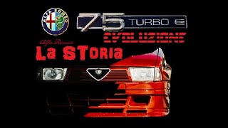 Alfa 75 EVOLUZIONE : La Storia    La Monografia più completa