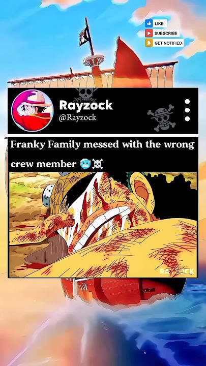#strawhats #frankyfamily #onepiece