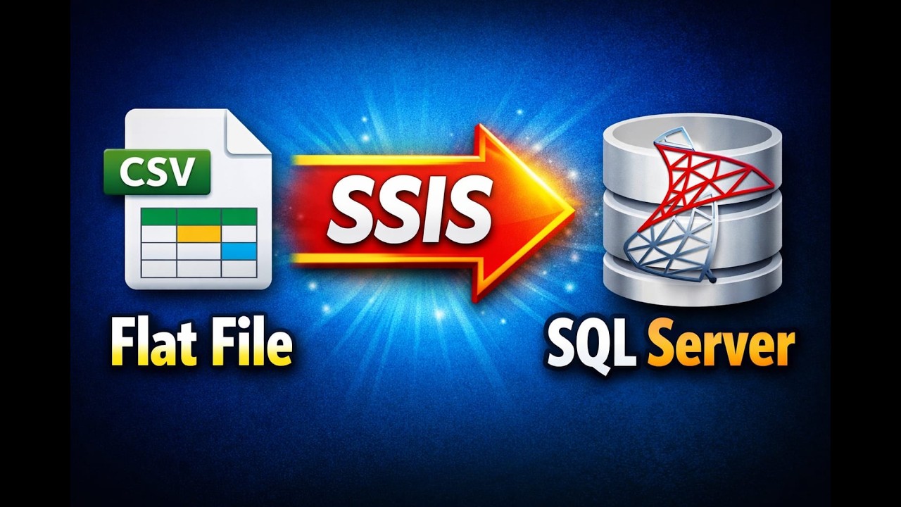 How to Load CSV File into SQL Server using SSIS (ETL Tutorial)