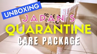 Unboxing Japanese Government's Quarantine Care Package for Infected People