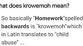 What Is Homework Spelled Backwards Youtube