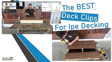 How to Install Ipe Decking with Hidden Clips: Step-by-Step Guide by Brazilian Wood Depot