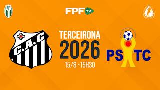 TERCEIRONA 2026 | CAMBÉ X PSTC | RODADA 4, AO VIVO E DE GRAÇA!