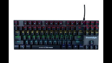 Mechanical Keyboard Visuals🔥| Cosmic Byte Pandora | Blue Switches |