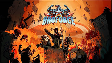 BROFORCE - Playthrough - Area 1 - Hard - 1080p60