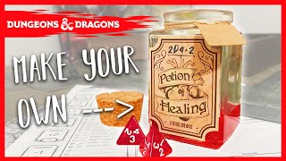 How to DIY Healing Potion Dice Rollers for D&D screenshot 3