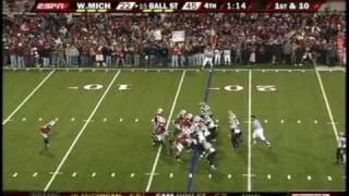 Ball State vs Western Michigan Highlights Nov 25, 2008