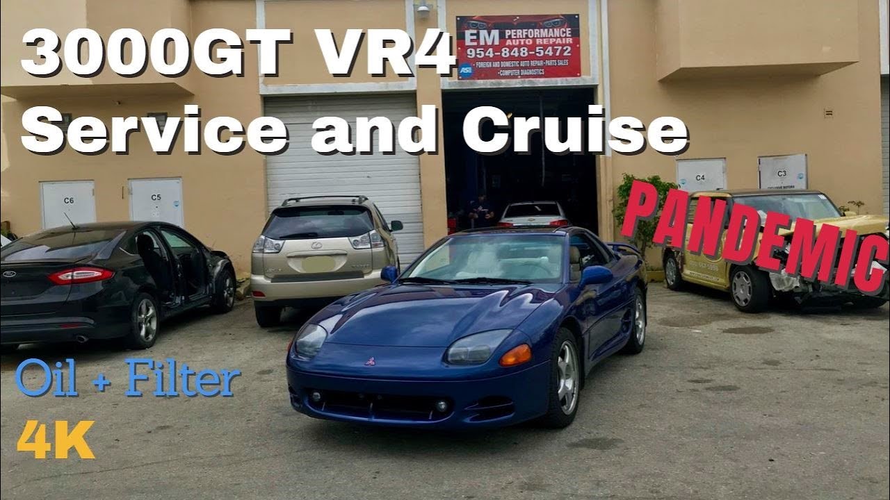 3000GT VR4 Cruise and Oil Change PANDEMIC (Mitsubishi GTO) YouTube