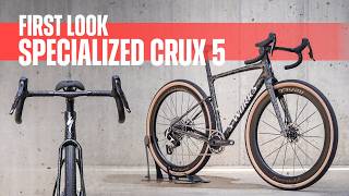 Specialized Crux 5 First Look: 55mm Clearance Meets Aero Gravel Speed