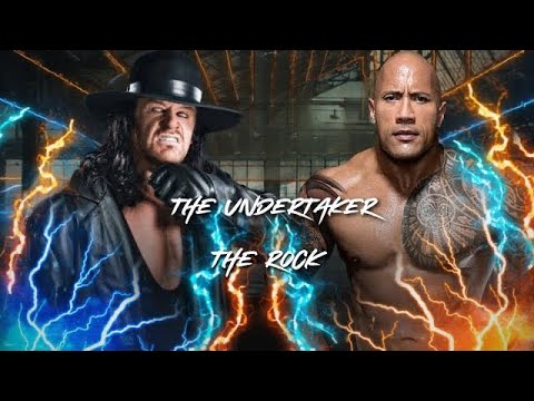 WWE 2K24 Undertaker Vs Rock - YouTube