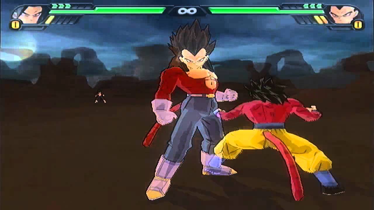 DragonBall Z Budokai Tenkaichi 3 SSJ4 Goku Vs SSJ4