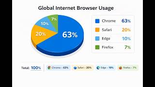 PTE Describe Image: Fluency & Clarity (Browser Chart Example)