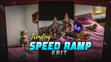 Instagram Trending Speed Ramp Transition | After Effects Tutorial 🔥