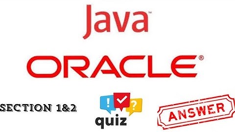 AI with Machine Learning in Java of Oracle Academy : Quiz Answers of Sections 1 & 2