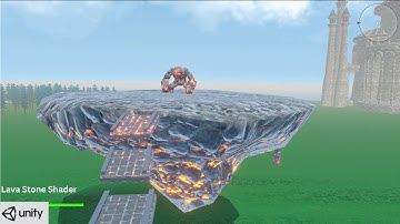 Lava Stone Shader | Unity Showcase