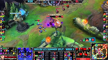 H2K vs ELEMENTS | LCS EU 2015 Summer | 4.nap 4.meccs