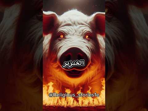 هل تعلم كيف خلق الله الخنزير