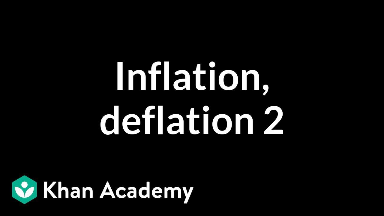 Inflation, deflation, and capacity utilization 2 | Finance & Capital Markets | Khan Academy