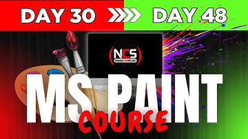 DIT COURSE: MS Paint | A to Z MS Paint Complete Course with Tips & Tricks in One Shot