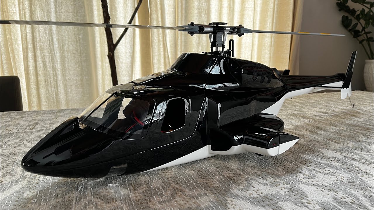 Assembly and build ideas for non-pro version of FLISHRC 500 size Airwolf RC helicopter (no sound)