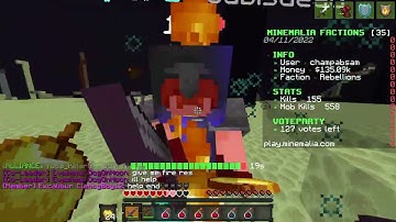 Getting 4v1|Minemalia Factions end war