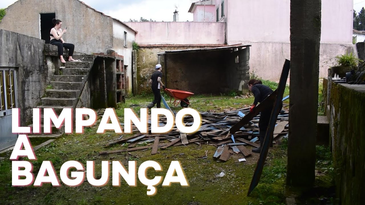 DEPOIS DE QUEBRAR TUDO, BORA LIMPAR!!!