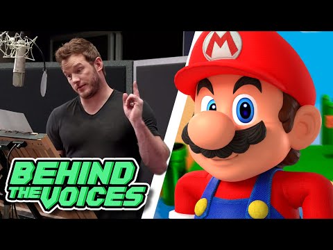 See the actors voicing the Super Mario Bros movie