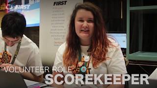 FLL Volunteer Role: Scorekeeper