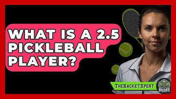 What Is A 2.5 Pickleball Player? - The Racket Xpert