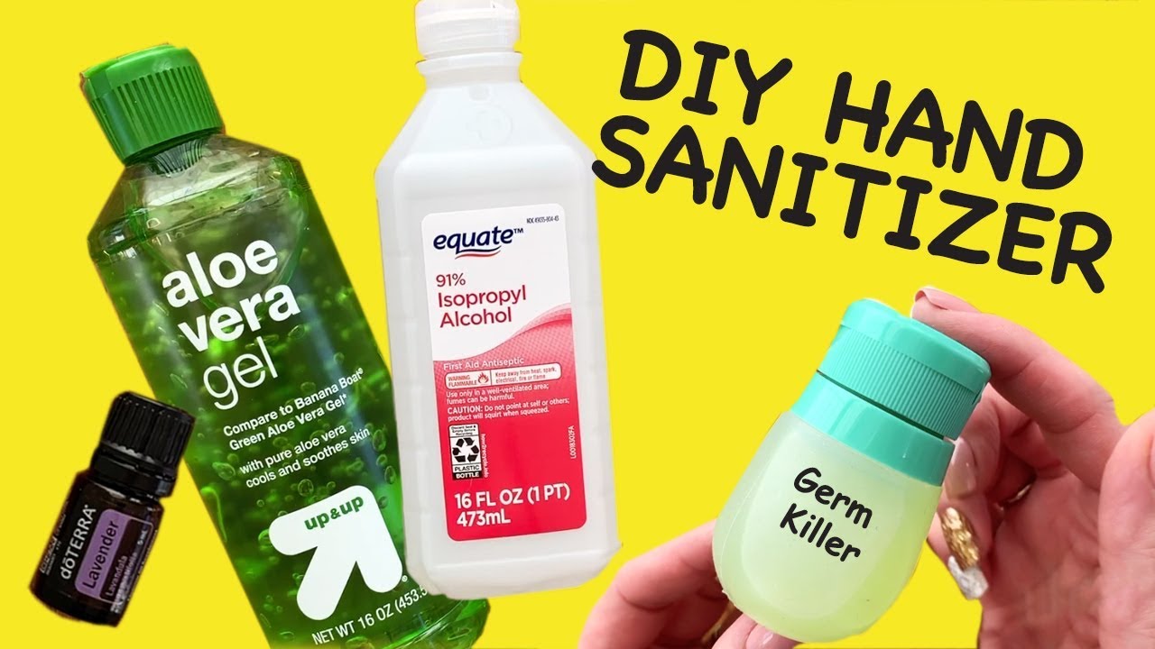 Coronavirus prevention: How to make hand sanitizer with ingredients you