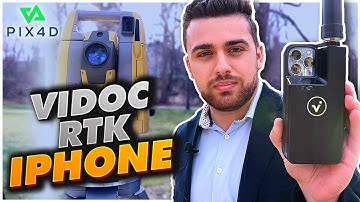 iPhone용 Pix4D viDoc RTK vs Survey Total Station