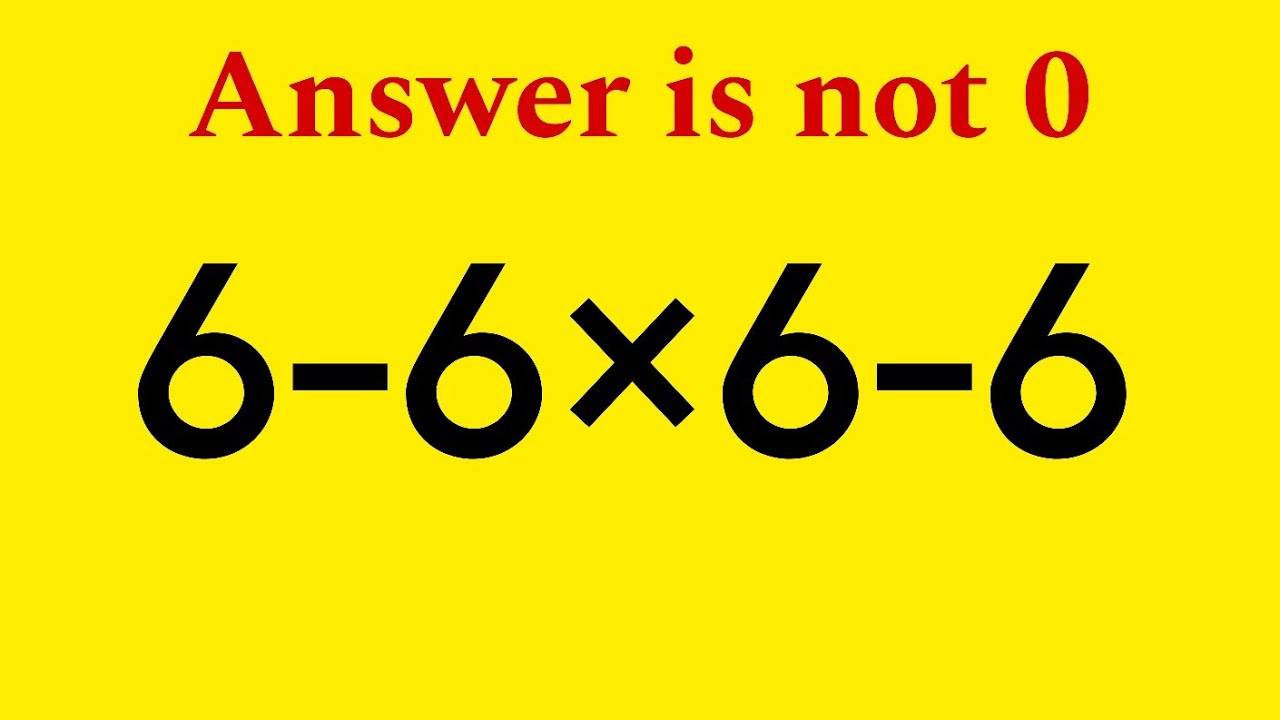 Only 1 in 5 Can Solve This Simple Math Problem! - YouTube