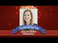 2023 Sugar Grove Grove Elementary Teacher of the Year