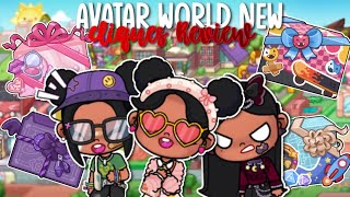 Avatar World New Update Cliques Pack Review Box Pink #avatarworld