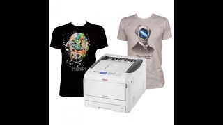OKI Pro8432WT Digital Transfer T-Shirt Printer
