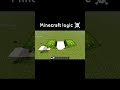 Minecraft logic ☠️