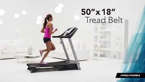 Get fit at home on the ProForm Performance 300 treadmill